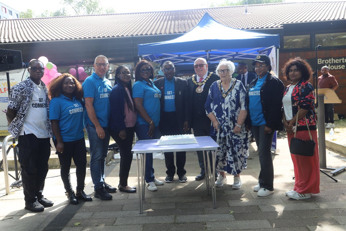 Connect Talent Trustees ready to welcome the community guests to the celebration